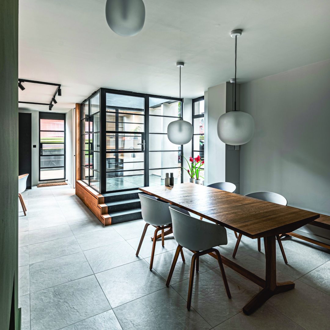 Exterior Single Door + Partition To Include 20mm Geo Bar To Windows